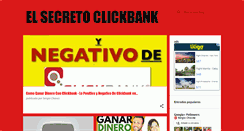 Desktop Screenshot of clickbank-el-secreto.blogspot.com