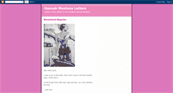 Desktop Screenshot of hannah-letter.blogspot.com