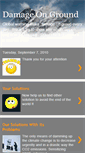 Mobile Screenshot of damageonground.blogspot.com