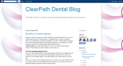 Desktop Screenshot of clearpath-dental.blogspot.com