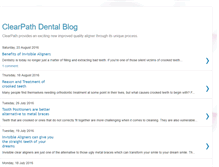 Tablet Screenshot of clearpath-dental.blogspot.com