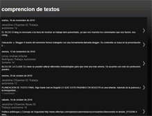 Tablet Screenshot of comprenciondetextos.blogspot.com