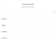 Tablet Screenshot of blogdosinfratores.blogspot.com