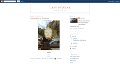 Desktop Screenshot of mylazysunday.blogspot.com