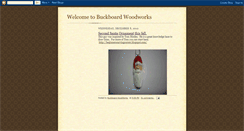 Desktop Screenshot of buckboardwoodworks.blogspot.com