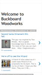 Mobile Screenshot of buckboardwoodworks.blogspot.com