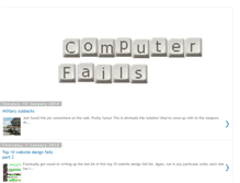 Tablet Screenshot of computing-fail.blogspot.com