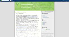 Desktop Screenshot of grumpyoldwebsites.blogspot.com
