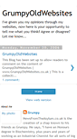 Mobile Screenshot of grumpyoldwebsites.blogspot.com