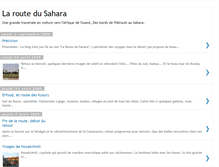 Tablet Screenshot of laroutedusahara.blogspot.com
