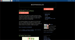 Desktop Screenshot of beepdoodles.blogspot.com