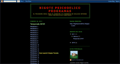 Desktop Screenshot of bigotepsicodelicoprogramas.blogspot.com