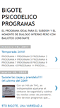 Mobile Screenshot of bigotepsicodelicoprogramas.blogspot.com