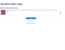 Tablet Screenshot of fabricshop.blogspot.com