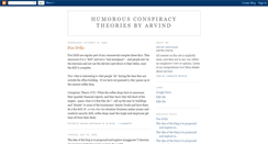 Desktop Screenshot of my-conspiracy-theories.blogspot.com