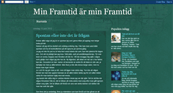 Desktop Screenshot of framtidenminframtid.blogspot.com