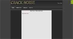 Desktop Screenshot of cracknoiserox.blogspot.com