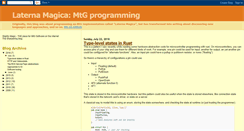 Desktop Screenshot of laterna--magica.blogspot.com
