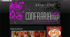 Desktop Screenshot of confrariadamodavip.blogspot.com