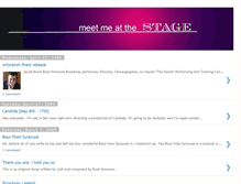 Tablet Screenshot of meetmeatthestagedoor.blogspot.com
