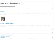 Tablet Screenshot of mercadeodeservicioskeyt.blogspot.com