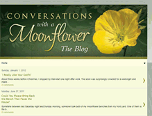 Tablet Screenshot of conversationswithamoonflower.blogspot.com