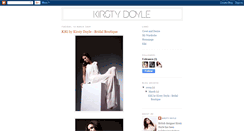 Desktop Screenshot of kirsty-doyle.blogspot.com