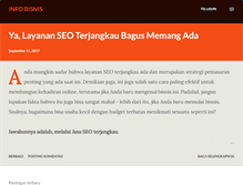 Tablet Screenshot of infobisnis27.blogspot.com