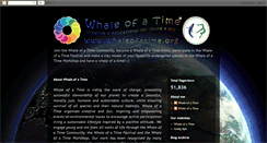 Desktop Screenshot of haveawhaleofatime.blogspot.com