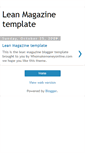 Mobile Screenshot of leanmagazine-whomakemoneyonline.blogspot.com