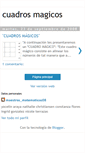 Mobile Screenshot of cuadrosmagicos-maestra08.blogspot.com