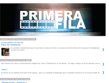 Tablet Screenshot of primerafilacine.blogspot.com