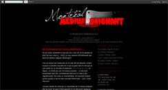 Desktop Screenshot of mtlmediumsaignant.blogspot.com