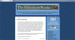 Desktop Screenshot of educationwonk.blogspot.com