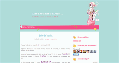 Desktop Screenshot of laslocurasdeloly.blogspot.com