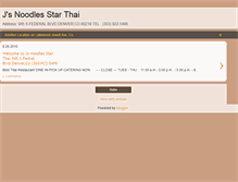 Tablet Screenshot of jsnoodlesstarthai.blogspot.com