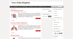 Desktop Screenshot of newstodaykingdom.blogspot.com