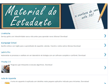 Tablet Screenshot of materialdoestudante.blogspot.com