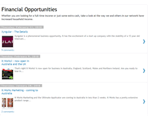 Tablet Screenshot of financial-opportunities.blogspot.com