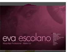 Tablet Screenshot of evaescolanomake-up.blogspot.com