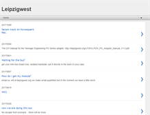 Tablet Screenshot of leipzigwest.blogspot.com