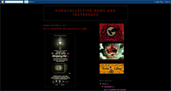 Desktop Screenshot of huracollective.blogspot.com