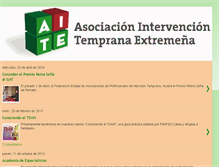 Tablet Screenshot of aite-extremadura.blogspot.com
