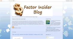 Desktop Screenshot of factornetwork.blogspot.com