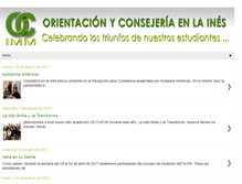 Tablet Screenshot of consejeriaenlaines.blogspot.com