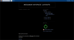 Desktop Screenshot of megaman-myspace-layouts.blogspot.com