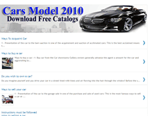 Tablet Screenshot of carsmodel2010.blogspot.com