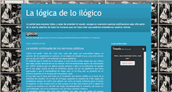 Desktop Screenshot of logicailogica.blogspot.com