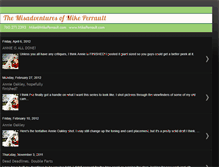 Tablet Screenshot of mikeperrault.blogspot.com