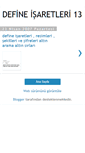 Mobile Screenshot of defineisaretleri13.blogspot.com